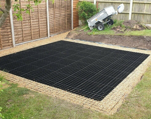 IBRAN-X Eco Grids for Shed Bases, Greenhouse Bases, Log Cabins, Summerhouses, etc