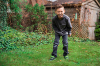 Child safe pond cover kit meshes to prevent drowning in ponds.